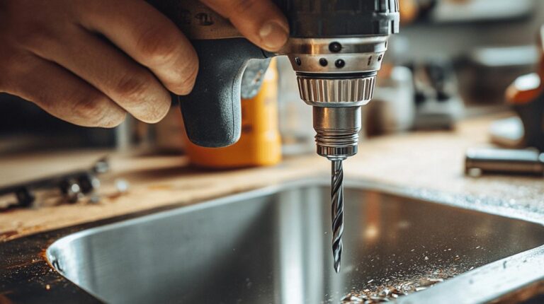 Comment percer un evier en inox ? Les etapes et outils indispensables