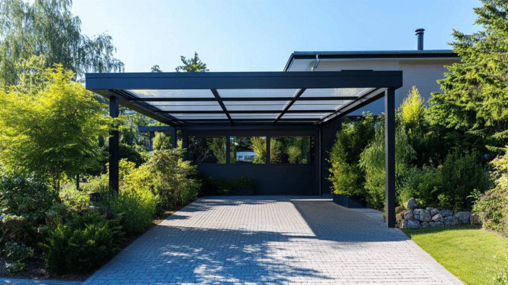 Simple ou double : decouvrez les avantages du Carport Amiral pour votre propriete