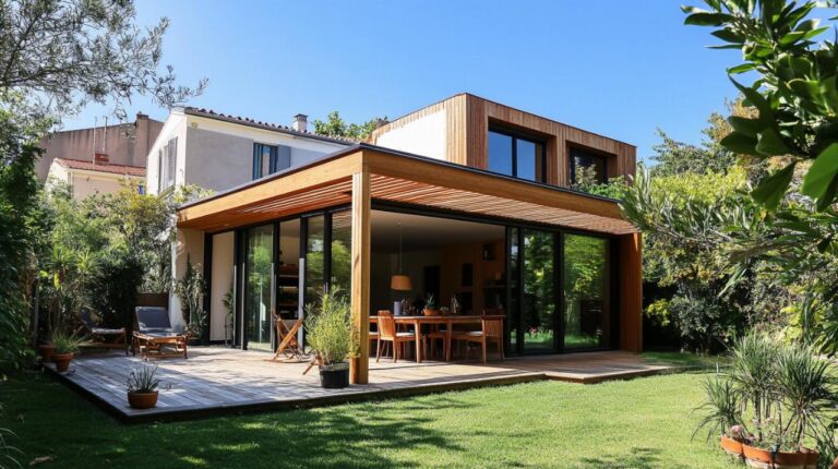 Pourquoi choisir une extension en ossature bois pour votre maison à Montpellier
